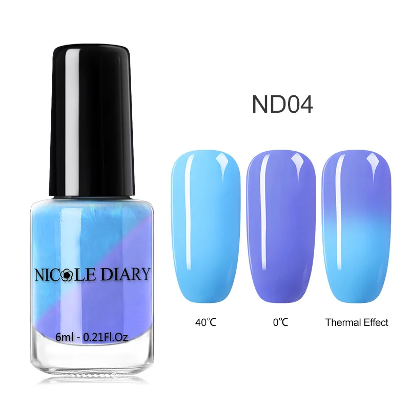 NICOLE DIARY 6 мл жемчужный Радужный лак для ногтей отшелушивающийся на водной основе лак для ногтей маникюр Дизайн ногтей Декоративный Лак - Цвет: Цвет: желтый