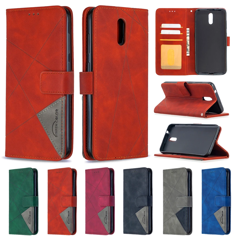 

Senior Business Flip Leather Case For Nokia 1.3 / 2.3 / 5.3 Wallet Cover Casual Phone Case