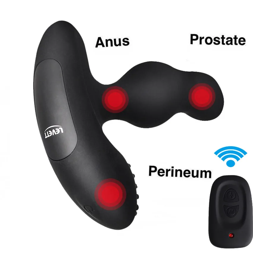 

Levett 360 Degree Rotating Rechargeable Machine grade Rotation plug prostate Anal vibrator Sex toys for Male Sex products