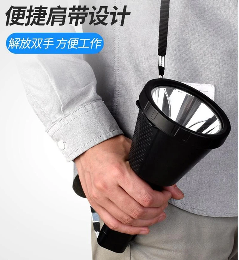 

Long Range Searchlight Led Flashlight T6 xm-l2 xhp50 Powerful Built-in battery super bright lanterna Flash Light Torch lanterna