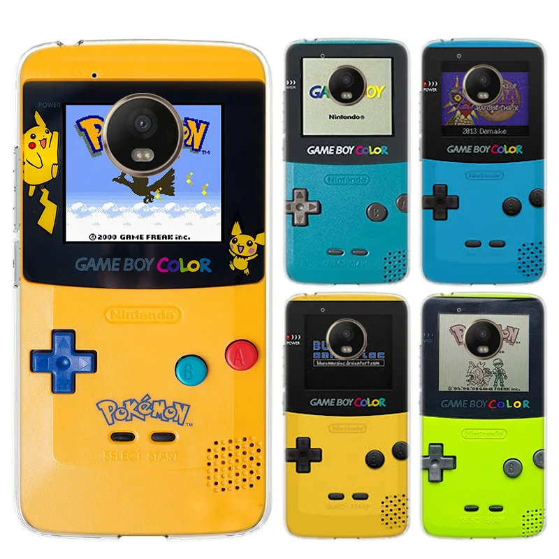 Ретро игровая Консоль Game Boy Gameboy накладка из мягкого силикона чехол для Motorola Moto G8 G7