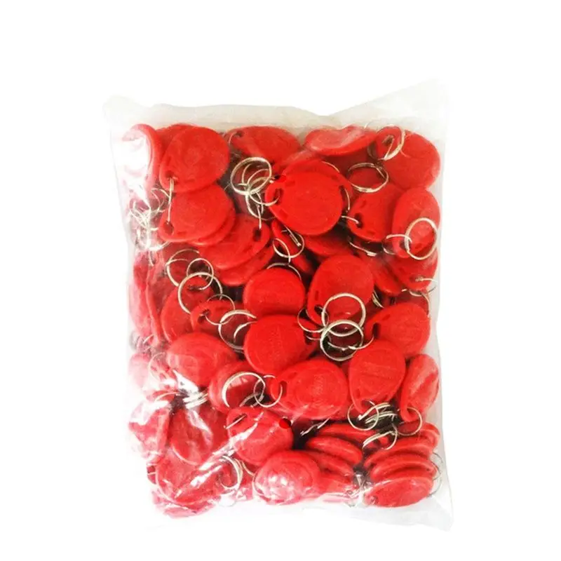 

1000pcs/lot RFID Tag Proximity ID Token Tag Key Keyfobs Ring 125Khz RFID Card ID Token Tags for Access Control Time Attendance