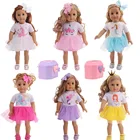 Кукольная одежда с единорогом, размер 18 дюймов, 43 см