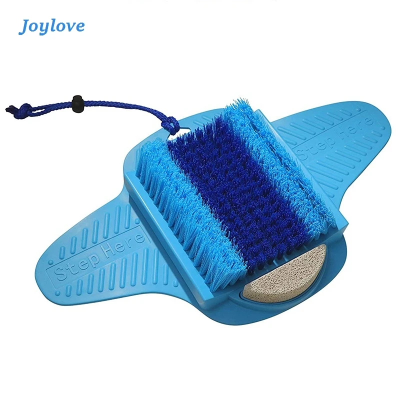 Щетка для стоп JOYLOVE с пемзой очищает разглаживает отшелушивает и массирует ваши