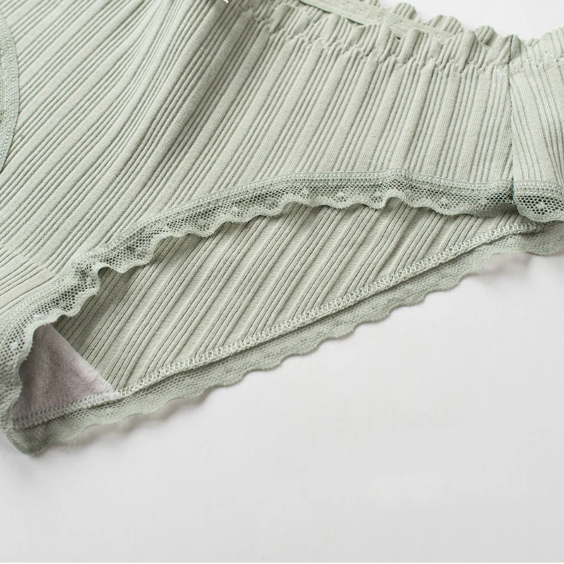 3 шт./компл. женские хлопковые трусы с заниженной талией | Женская одежда