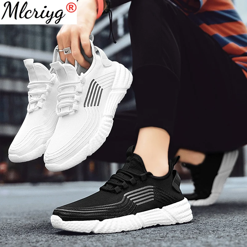 

2020 Running Shoes Lightweight Fashion Summer Men's Sports Sneakers Shoes Causal Non-slip Wear-resistant Men Walking Sneakers