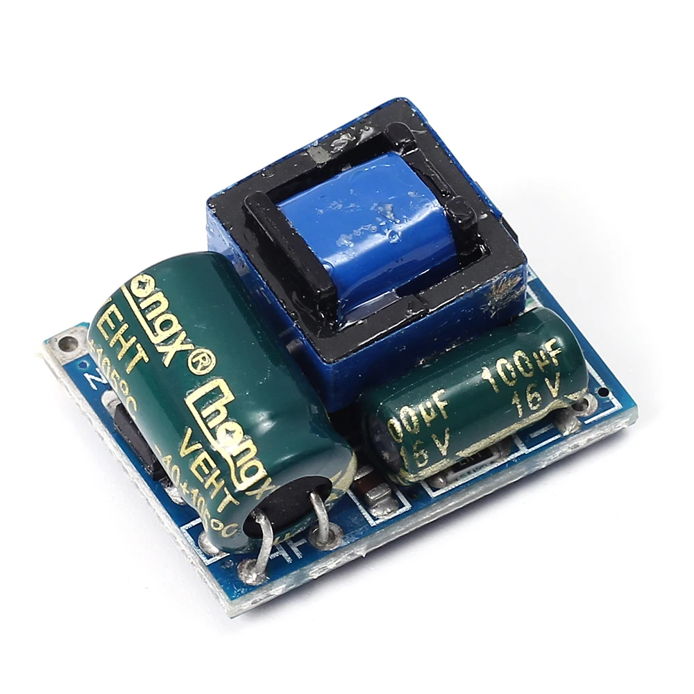 5V 600mA 3W Модуль питания для Arduino AC-DC, 3,3 В, 5 В, 12 В, 220 мА, 3 Вт, изолированное переключение, 3,3 В, в, 5 В, 12 В, понижающий модуль напряжения - Цвет: 5V 600mA 3W
