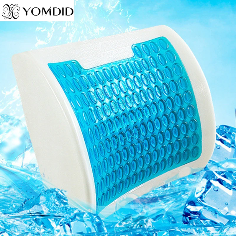 Летняя дышащая подушка под поясницу медленный отскок для автомобиля офисная