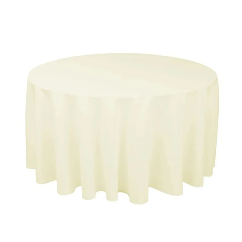 Скатерть круглая из полиэстера для дома ресторана свадьбы | Дом и сад