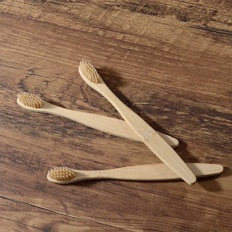 10 шт. в упаковке зубная щетка подходит для взрослых и детей мягкая бамбуковая