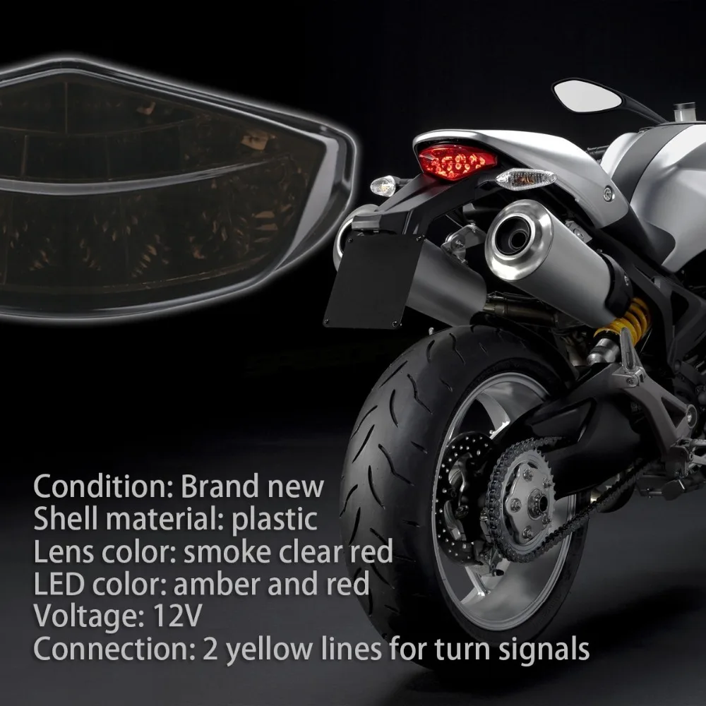 Мотоциклетные аксессуары для освещения задний фонарь мотоцикла указатели
