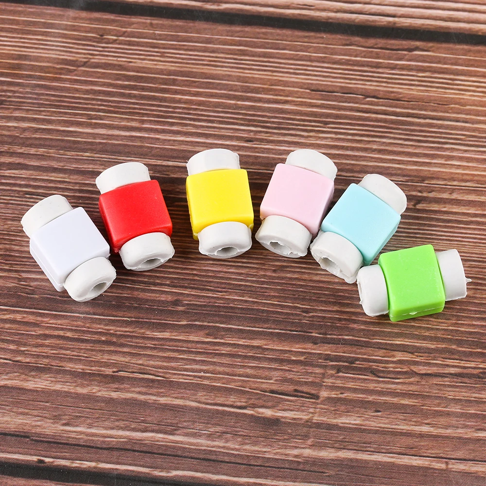 Защитный чехол для зарядного кабеля USB 10 шт. защита наушников защитный провода