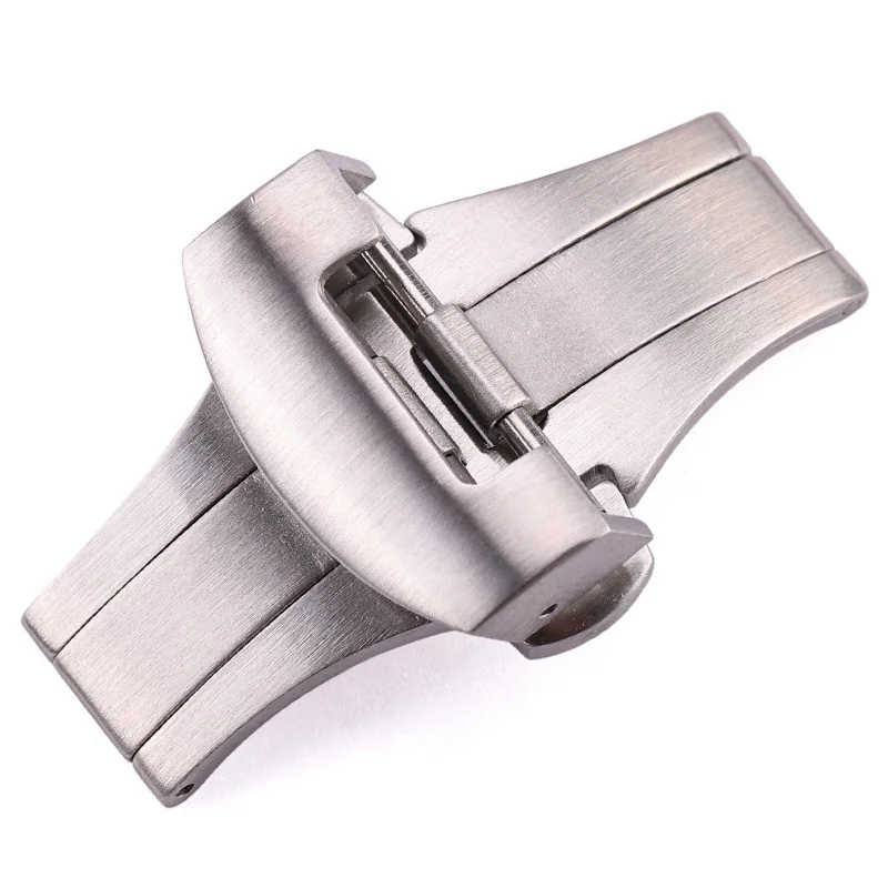 22mm 20mm Fashion Black Golden Watch Buckle Accessories For Panerai High Quality Stainless Steel Double Button Butterfly Clasp