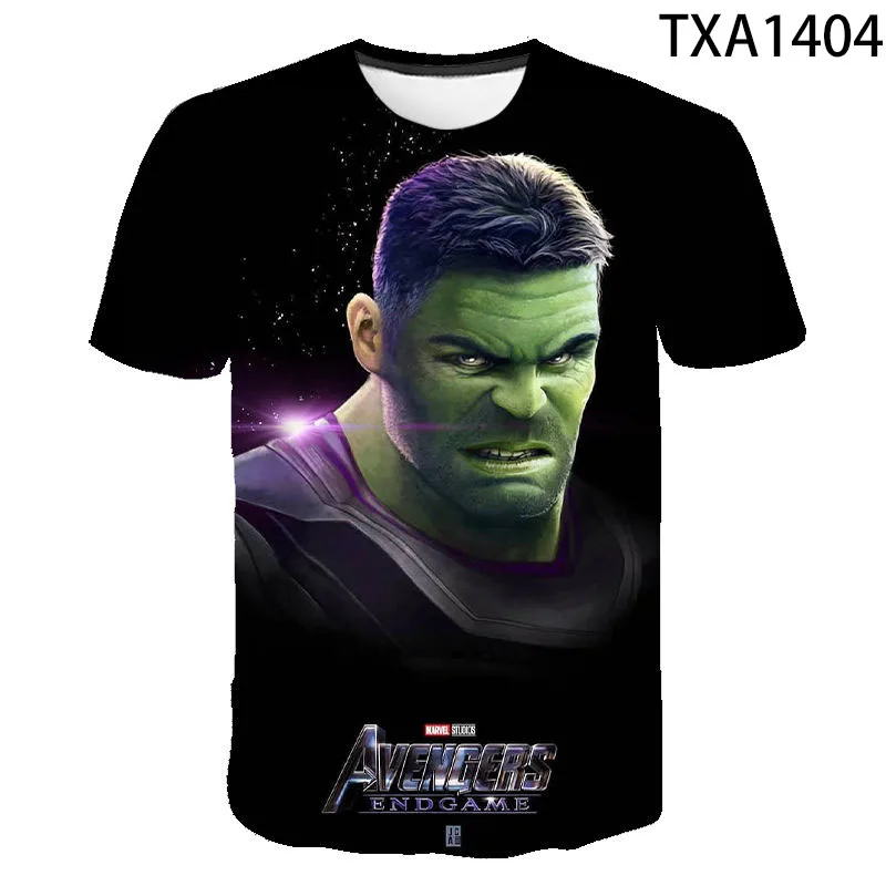

summer Hulk 2021 New Summer 3D T Shirts Casual Streetwear Boy Kids Fashion Men Women Children Printed T-shirt Cool Tops Tee
