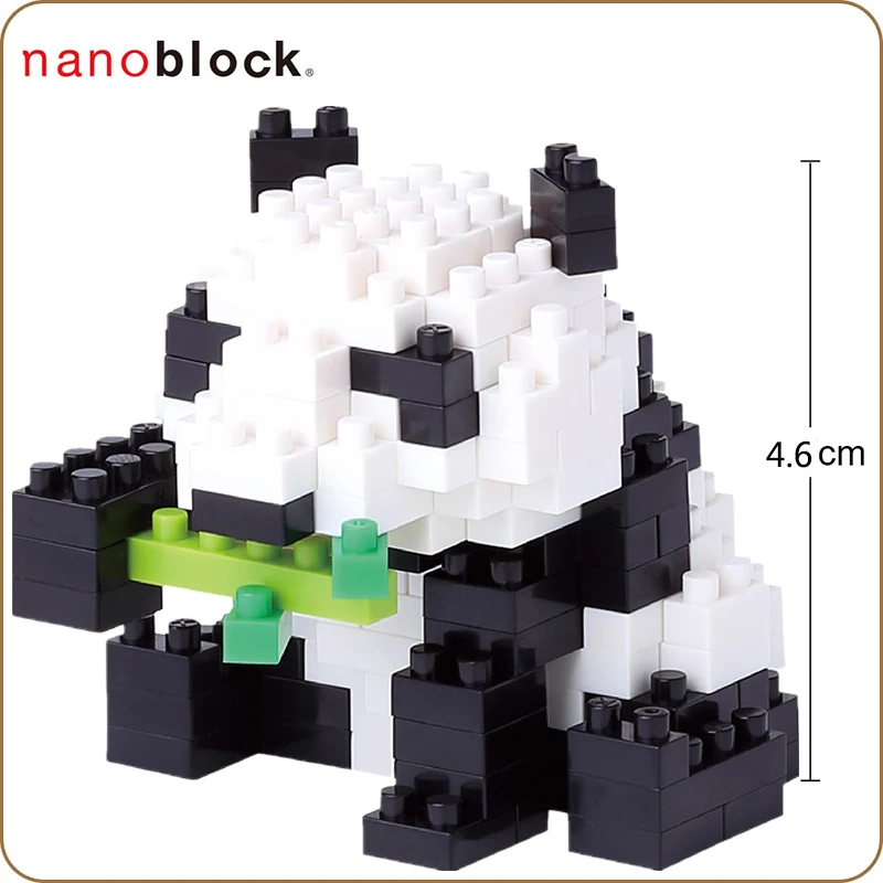 Новинка огромная панда Kawada Nanoblock бриллиантовая конструкция 170 шт. креативные
