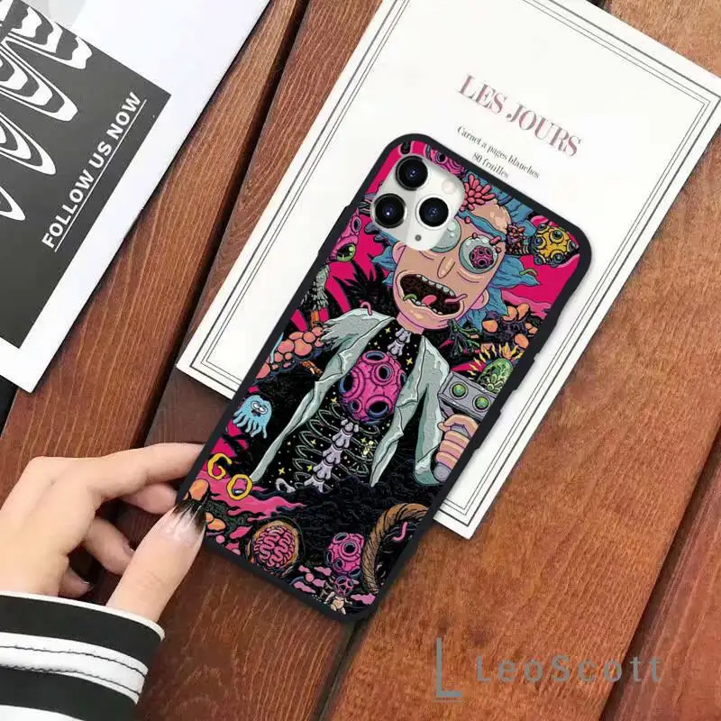 

Anime Roty And Mokey Phone Cases for iPhone 11 12 pro XS MAX 8 7 6 6S Plus X 5S SE 2020 XR Soft silicone