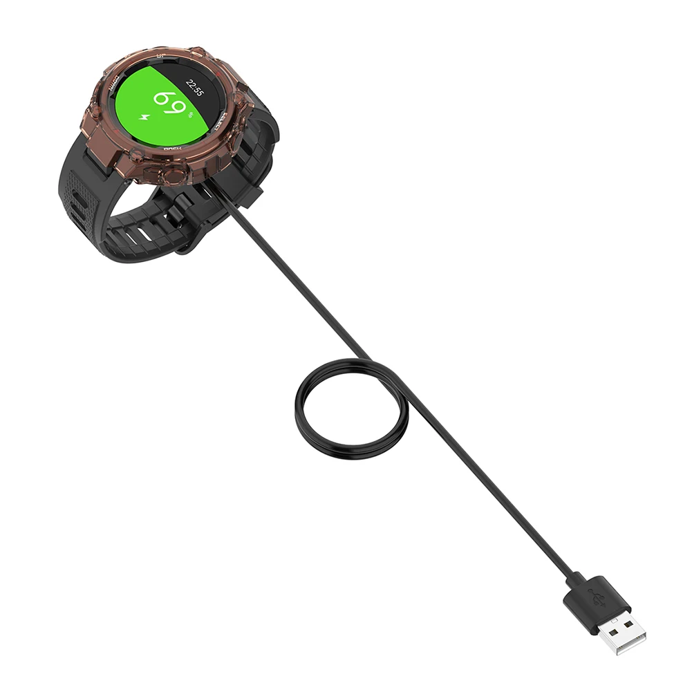 ALLOYSEED 1 м/3.28ft зарядка через USB кабель для Amazfit T-Rex в парк развлечений GTR 42 мм 47