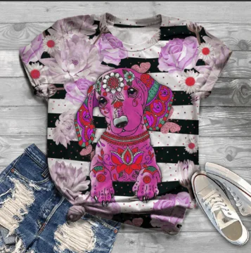 3D принт животных Сова Графические футболки размера плюс с коротким рукавом o