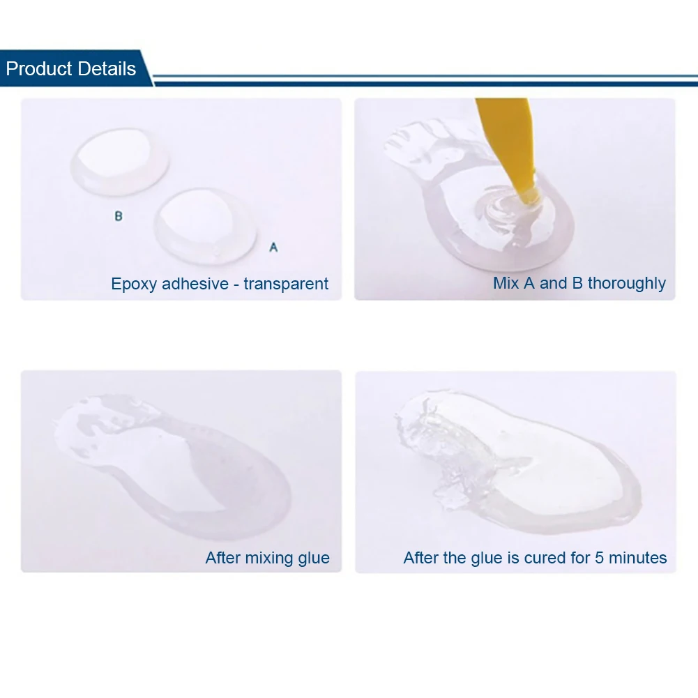 1 шт. металлическая ремонтная паста термостойкий холодный сварочный клей