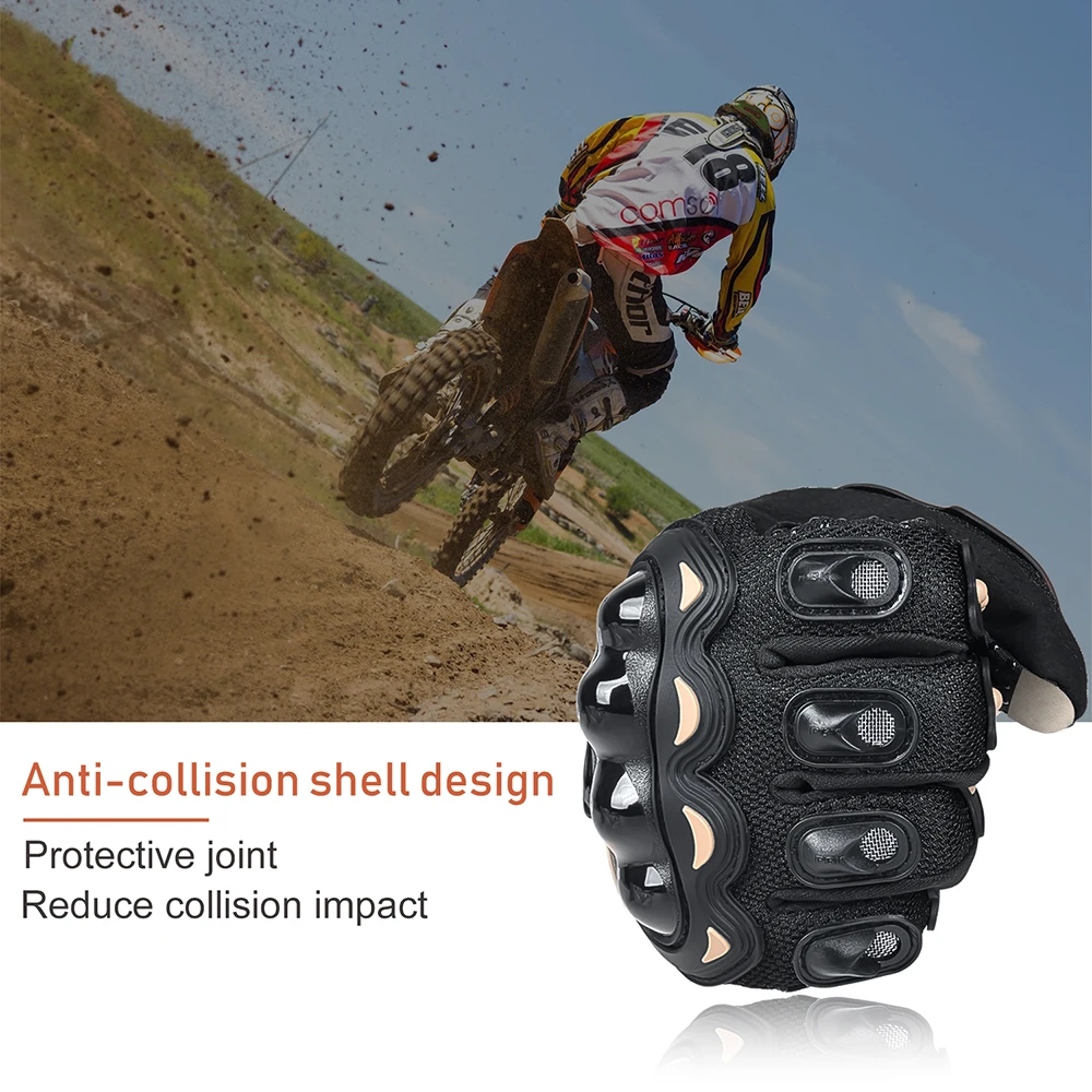 

FodSports Motorcycle Waterproof Touch Screen Gloves Full Finger Riding Protective Motocross Gloves man women Biker Racing Gloves