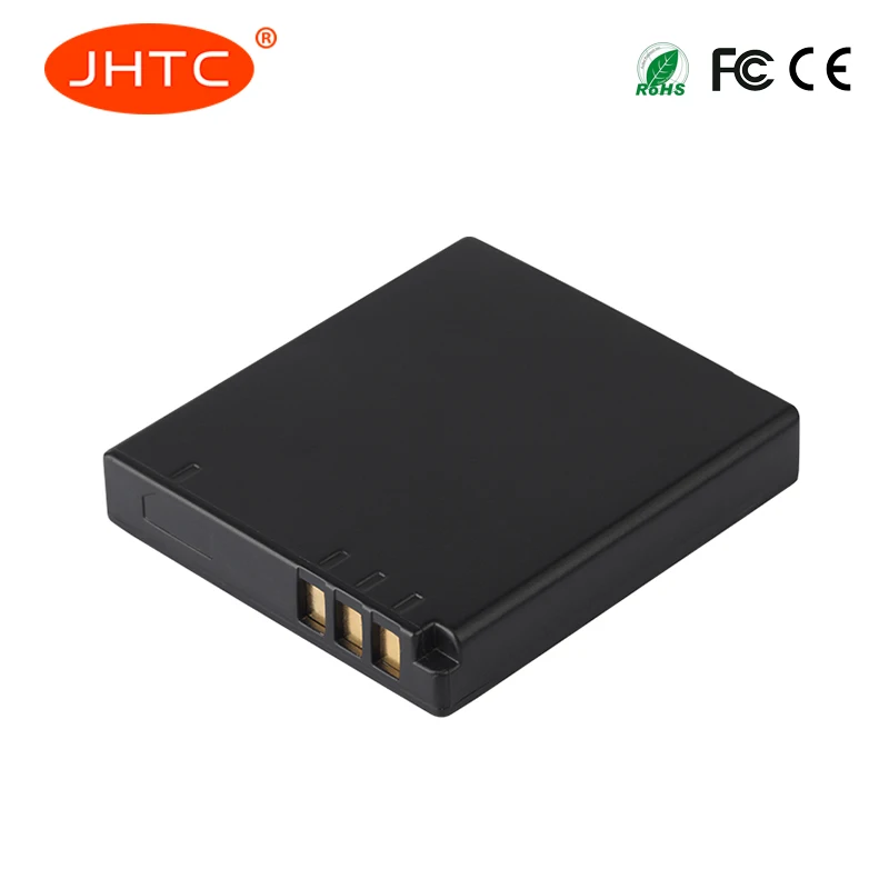 JHTC 1200 мА/ч DMW BCE10 CGA S008A/1B VW VBJ10 Батарея для Panasonic цифровых зеркальных фотоаппаратов