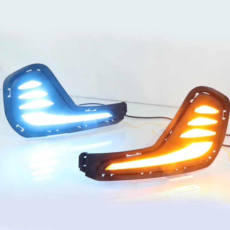 

1 Set Daytime Running Lights Signal Fog Lamp Cover 12V ABS LED DRL Car Styling for Chevrolet Cavalier 2020