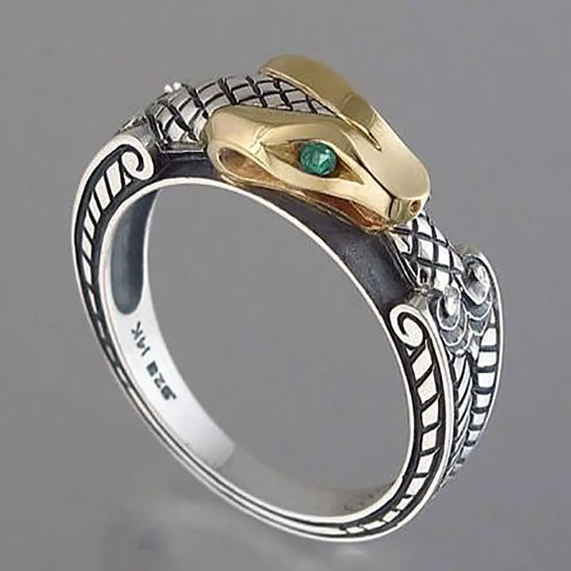 Punkboy модные гравированные властная Кобра Имитация Текстуры змеиной кожи