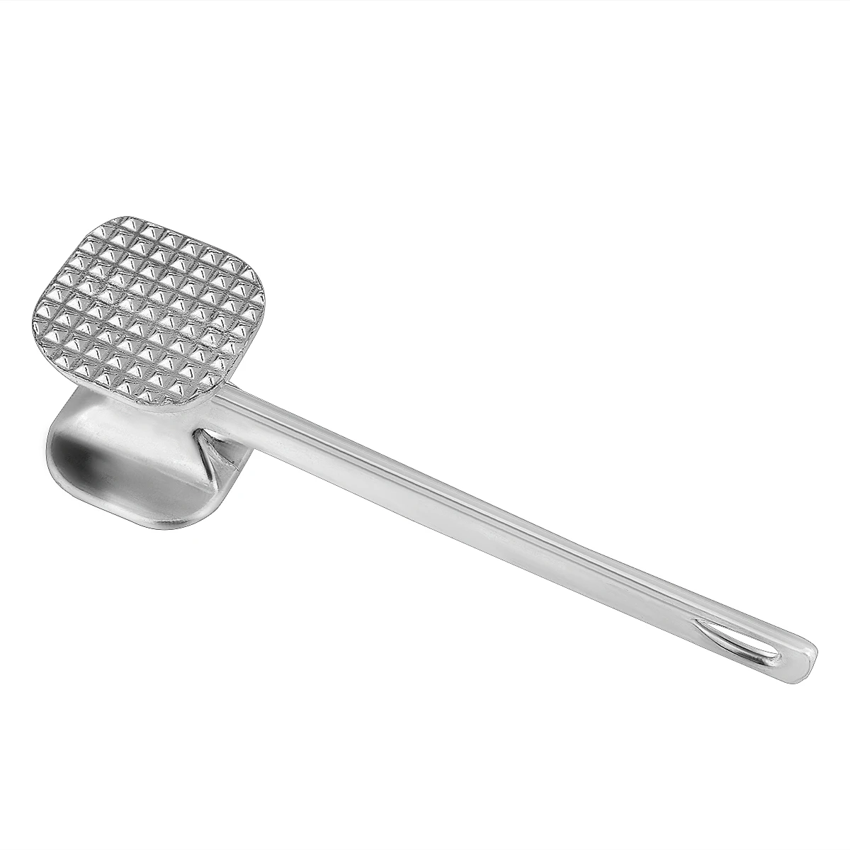 

1pc Home Single Side Hammer Aluminum Alloy Steak Hammer Pine Meat Hammer Pork Chop Hammer Single Side Pork Chop Hammer 2021