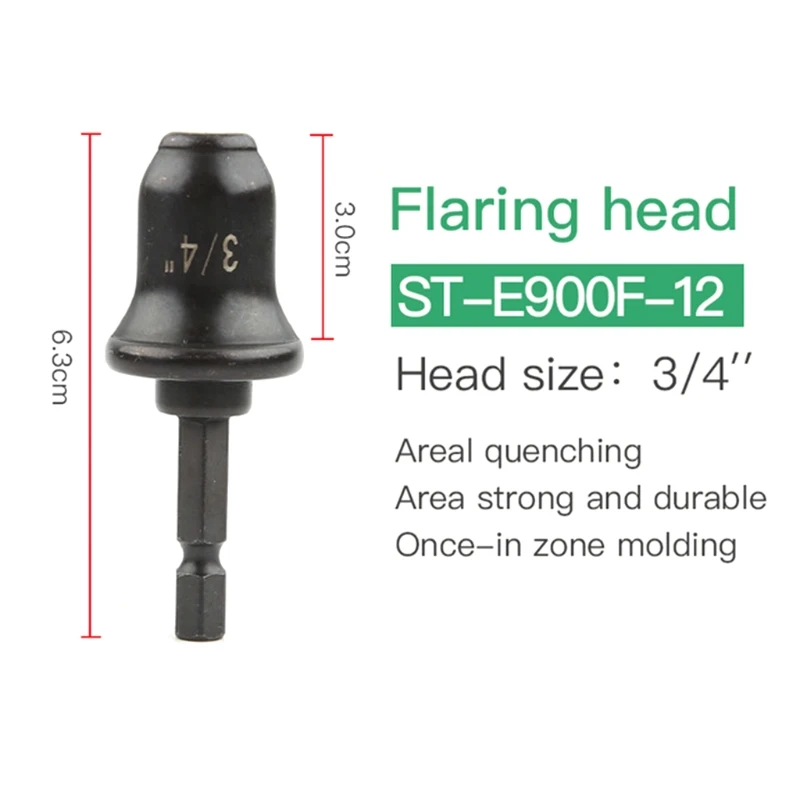 

T8NA for Soft Copper and Aluminum Air Conditioner Reamer Expander Head Accessories High Temperature Quenching