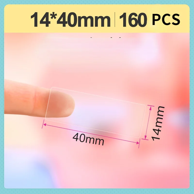 

"Buy 3 get 20% off" NIIMBOT D11 / D110 Self-adhesive Label Printer Paper Transparent Waterproof Self-adhesive Pinter Paper