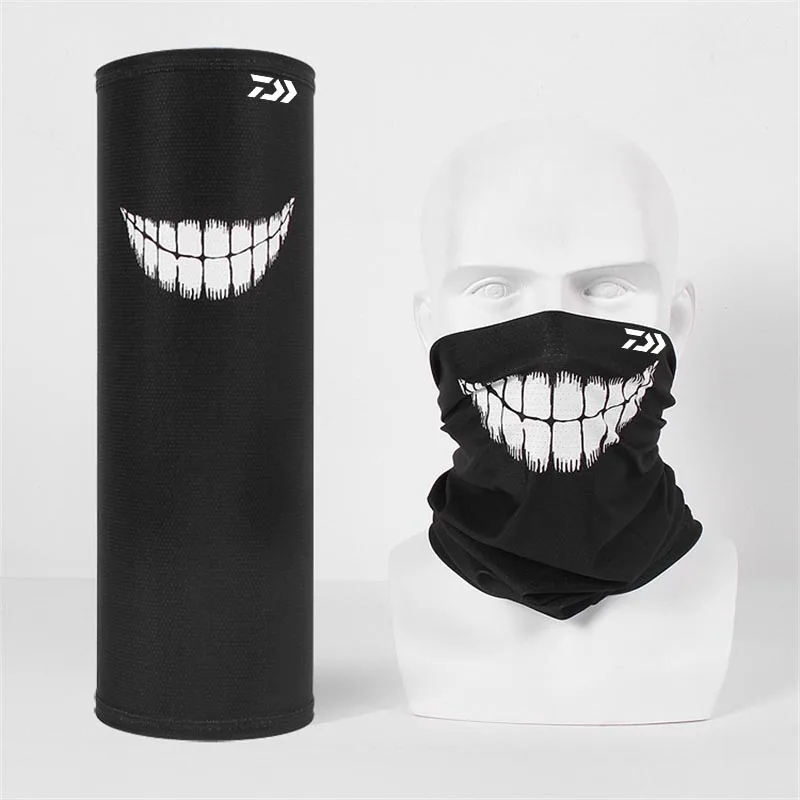 

Outdoor Ice Silk Ears Scarf Fishing Mask Unisex Sunscreen Quick-Dry Breathable Face Scarf Camping Riding Sports Fishing Mask