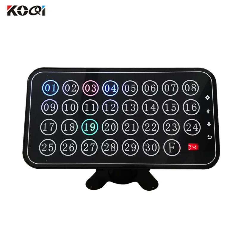 Система вызова официанта в ресторане беспроводной настольный звонок пейджер 1