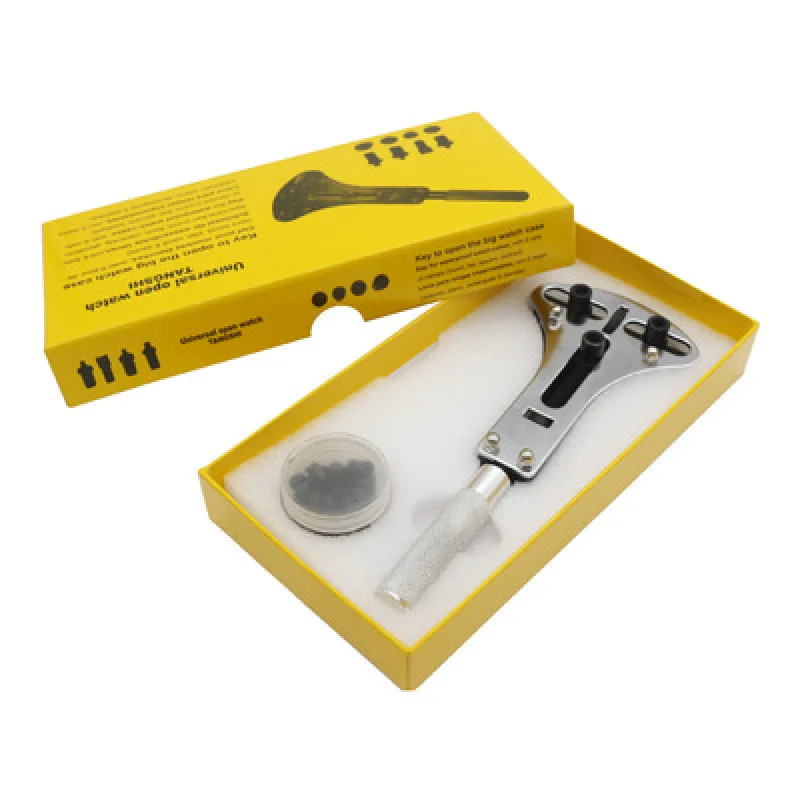 Открыватель крышки часов с тремя захватами инструмент для ремонта штатив |