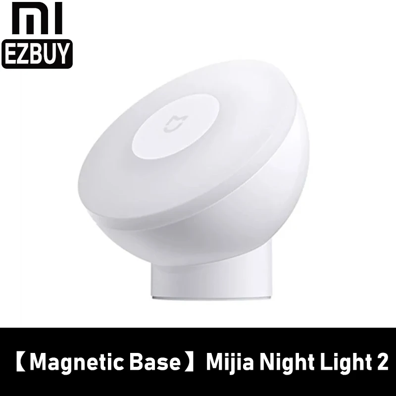 XIAOMI Mijia Ночной светильник 2 поколения Регулируемая яркость инфракрасный умный