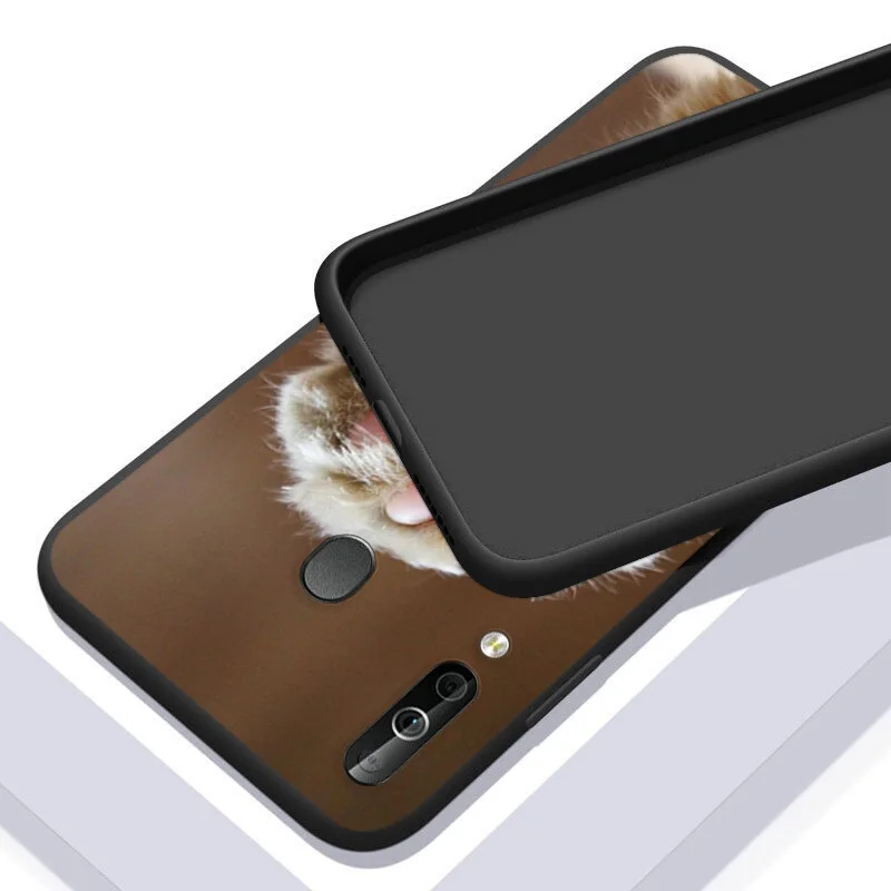 

Cat Dog Paw Cute for Samsung Galaxy A90 A80 A70 A70S A60 A50 A50S A40 A40S A30 A20 A10 A2 Core Black Phone Case