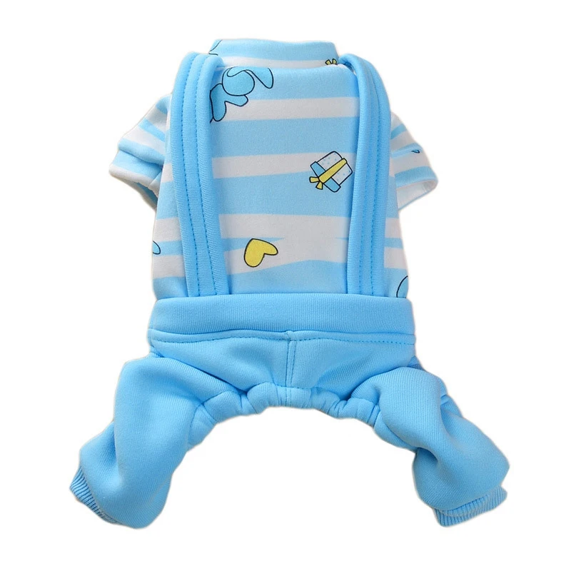 Одежда для собак зимний комбинезон собаки четыре ноги теплое пальто пижама