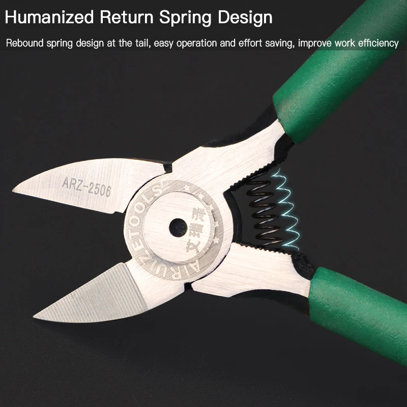 Щипцы для диагональной резки AIRAJ боковые кусачки проволоки электроники проводов