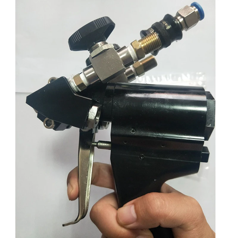 

Portable polyurethane wall paint automatic spray gun for foaming machine