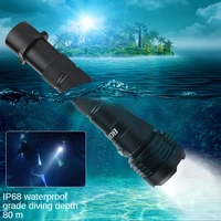 xhp50 led flashlight 3 modes usb rechargeable 28860 battery ip68 waterproof for camping diving light outdoor aluminum alloy