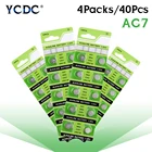 10-100 шт., батарейки AG7 для часов, электронных игрушек, 1,5 в