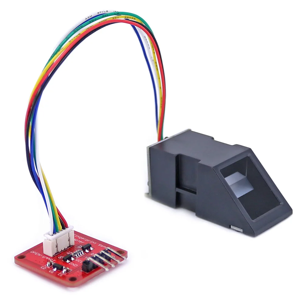 Оптический UART модуль датчика последовательного распознавания отпечатков