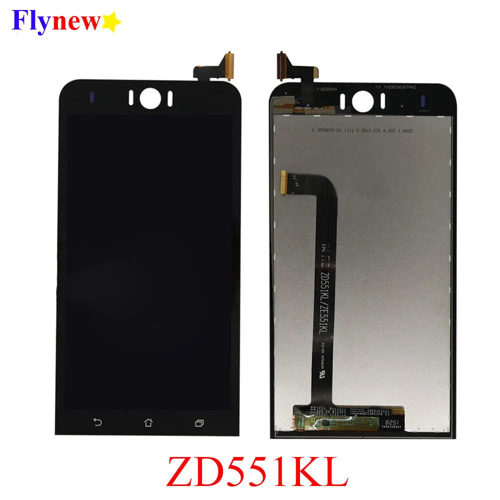 Высокий ЖК-дисплей для Asus Zenfone Selfie ZD551KL с сенсорным экраном Z00UD Z00UDBDigitizer Замена