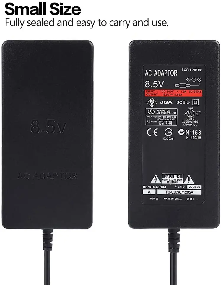 Адаптер переменного тока настенное зарядное устройство для PS2 70000 110-240 в вилка