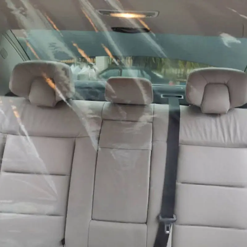 Автомобильное такси изоляция FilmAnti Fog полный окружающий защитный чехол чистая