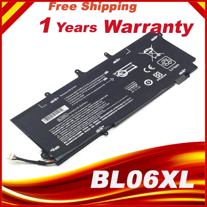 42Wh BL06XL BL06042XL Батарея для HP EliteBook Фолио 1040 G0 G1 G2 HSTNN-DB5D HSTNN-W02C 11 1 V | Компьютеры и офис