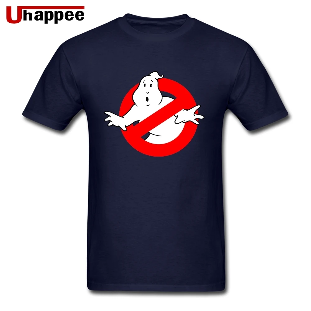 Футболка ghostbuster Guys фитнес мужские футболки с коротким рукавом модный бренд Merch - Цвет: Navy