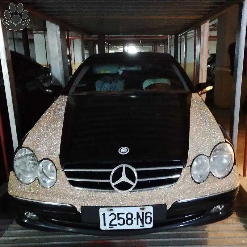 24X40Cm с украшениями в виде кристаллов не требующей горячей фиксации сетка на клею