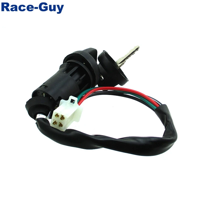 4 Pin On Off Kill Ignition Key Switch For 50cc 70cc 90cc 110cc 125cc Engine Chinese ATV Quad Wheeler Go Kart | Автомобили и