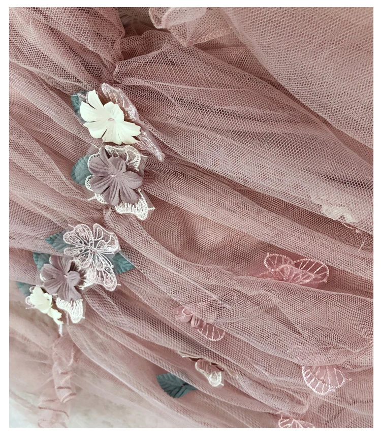 Летние сетчатые платья женские с рукавом до локтя милые для девушек кружевное