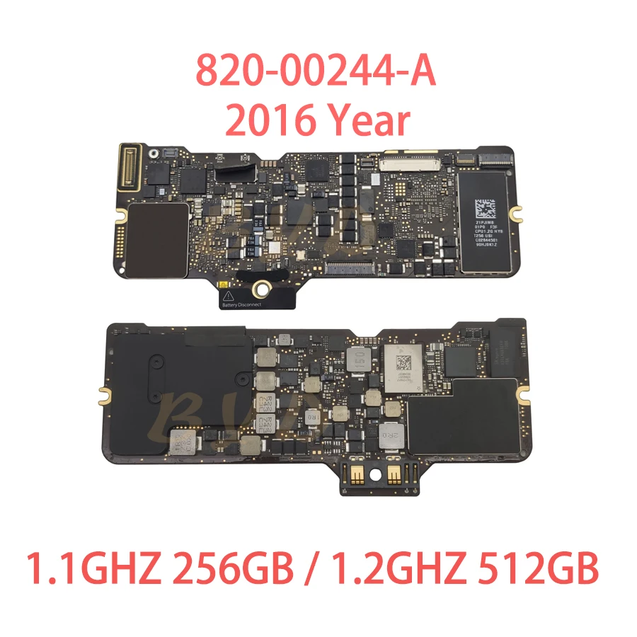 Оригинальная логическая плата A1534 M1 M2 M3 i5 i7 256 ГБ 512 для Macbook Retina 12 дюймов